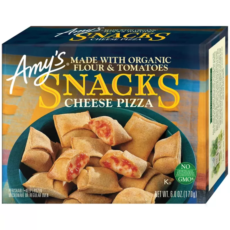 Amy's Frozen Frozen Cheese Pizza Snacks Amy's Frozen Frozen Cheese Pizza Snacks