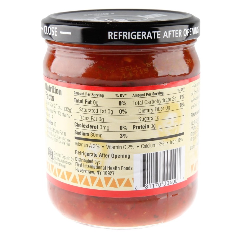 Brad’s Organic Mild Salsa – 16 Oz