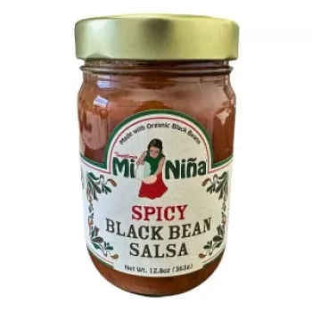 Mi Niña Tomato Salsa Spicy Black Bean