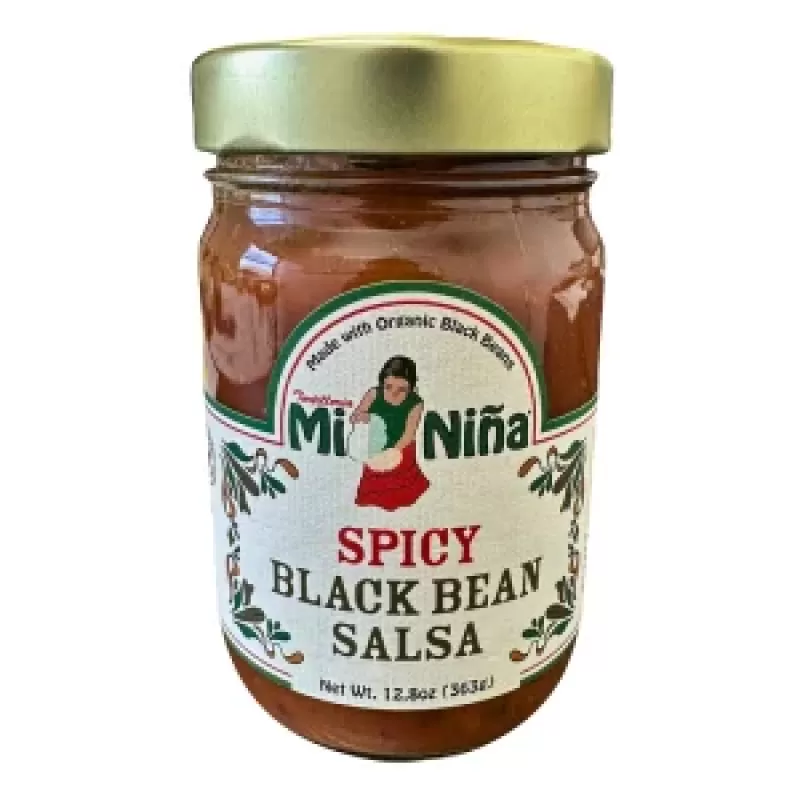 Mi Niña Tomato Salsa Spicy Black Bean
