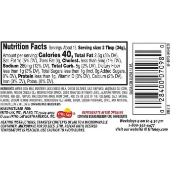 Tostitos Salsa Con Queso Medium Dip