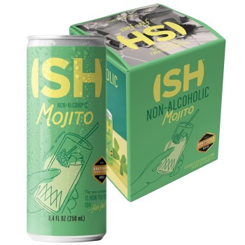 ISH Mojito Non-Alcoholic Canned Cocktail