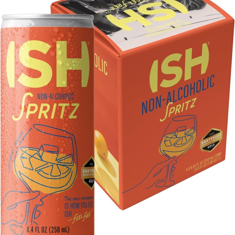 ISH Spritz Non-Alcoholic Aperol Canned Cocktail