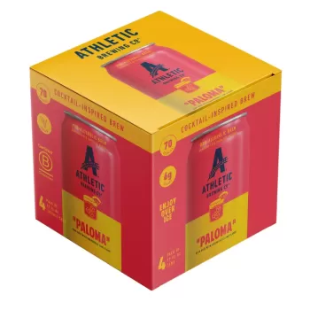 Athletic Brewing Non-Alcoholic Paloma 4pk