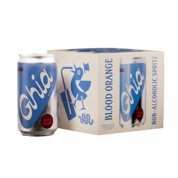 Ghia Non-Alcoholic Le Spritz Blood Orange 4-Pack