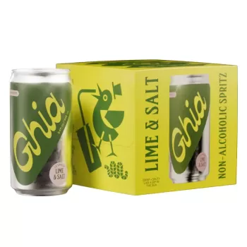 Ghia Non-Alcoholic Le Spritz Lime & Salt - 4pk