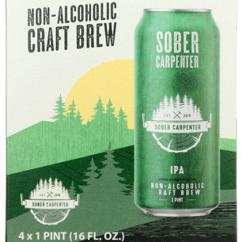 Sober Carpenter Non-Alcoholic IPA (4 Pack)