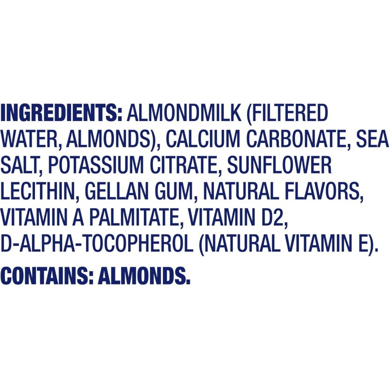 Almond Breeze Original Unsweetened 64 Fl Oz Almond Breeze Original Unsweetened 64 Fl Oz