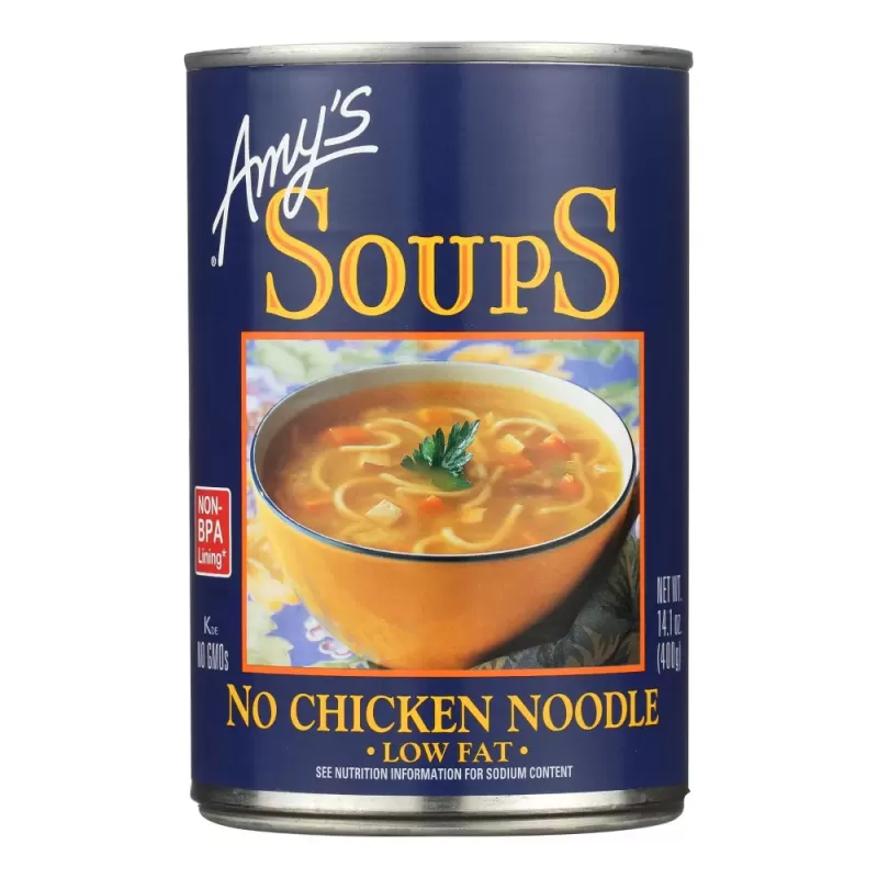 Amy's Soup No Chicken Noodle Amy's Soup No Chicken Noodle