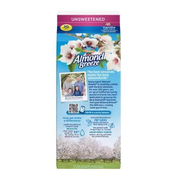 Almond Breeze Non-Dairy Almond Milk Unsweetened Vanilla Almond Breeze Non-Dairy Almond Milk Unsweetened Vanilla