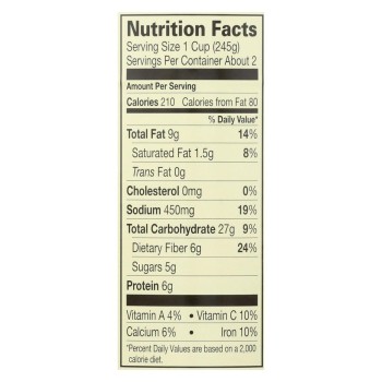 Amy's Soup Hearty French Country Vegetable