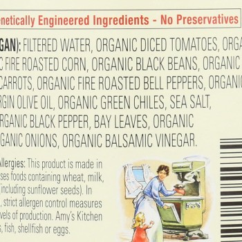 Amy's Organic Soup Southwestern Vegetable Amy's Organic Soup Southwestern Vegetable