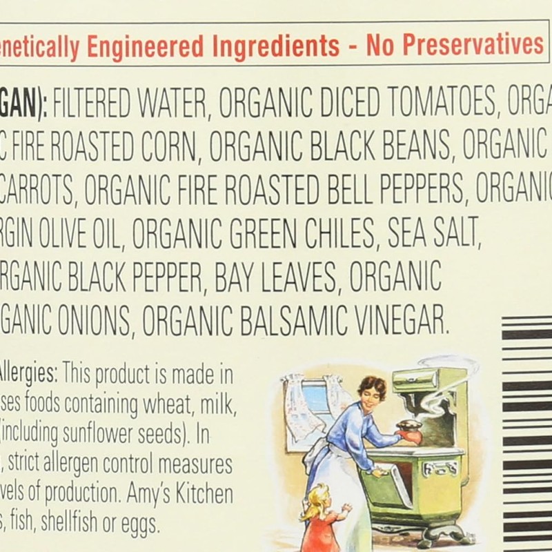 Amy's Organic Soup Southwestern Vegetable Amy's Organic Soup Southwestern Vegetable