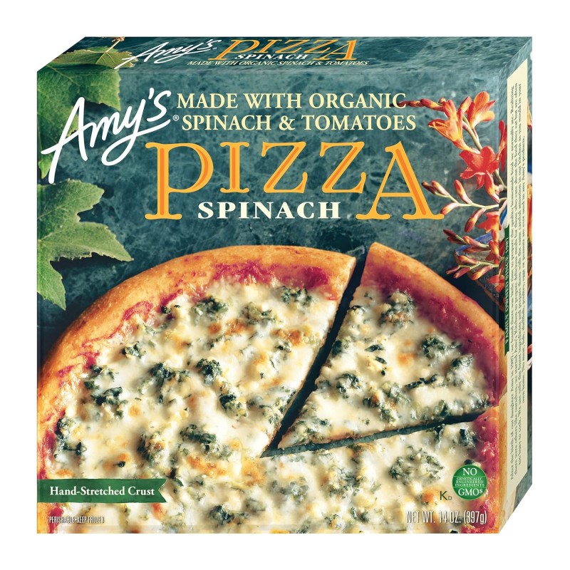 Amy's Pizza Spinach Amy's Pizza Spinach