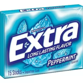 Wrigley's Extra Peppermint Longlasting Flavor