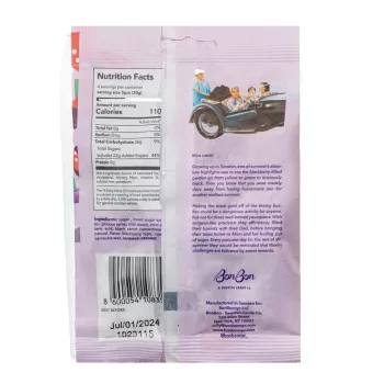 BonBon Sour Blackberry Fish Swedish Candy