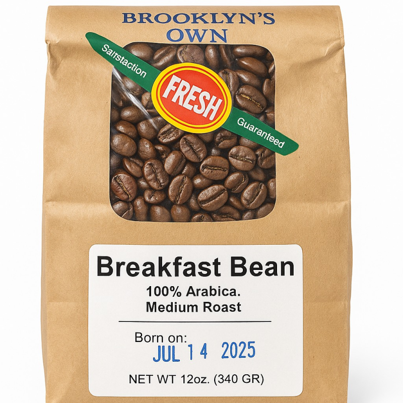 Brooklyn's Own Breakfast Blend Beans
