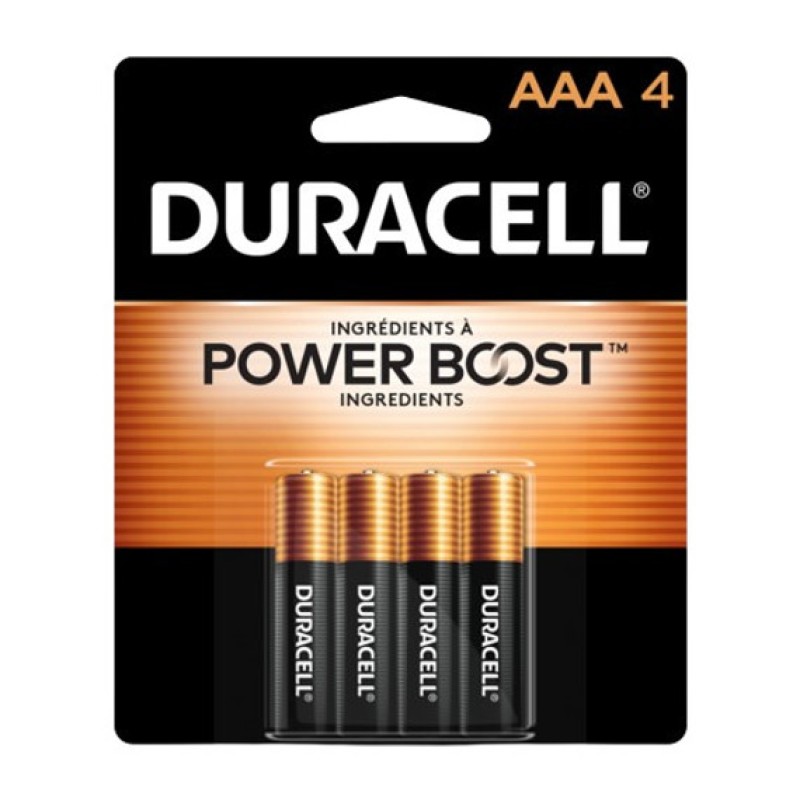 AAA SIZE BATTERIES 4 PACK