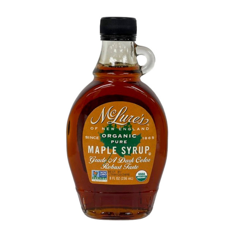 Mclures Organic Maple Syrup 8 oz
