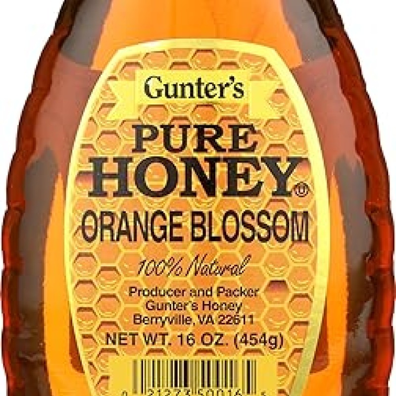 Gunters Orange Blossom Honey 16 Ounce