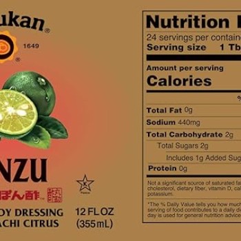Marukan Ponzu Sudachi Soy Citrus Dressing 12 fl oz