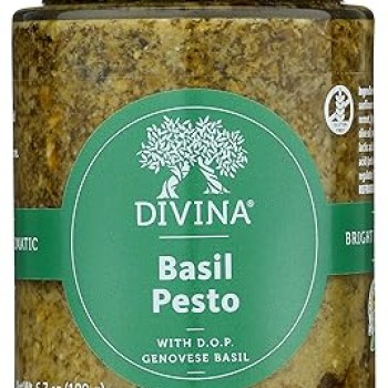DIVINA Italian Basil Pesto, 6.7 oz