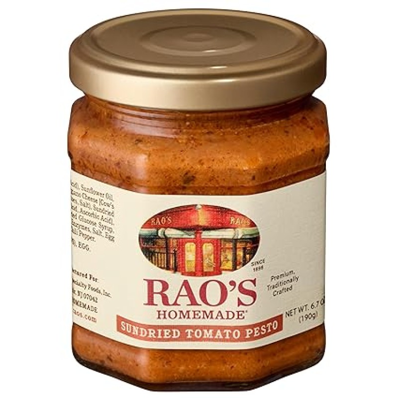 Rao’s Homemade Sun-Dried Tomato Pesto Sauce (6.7 oz)