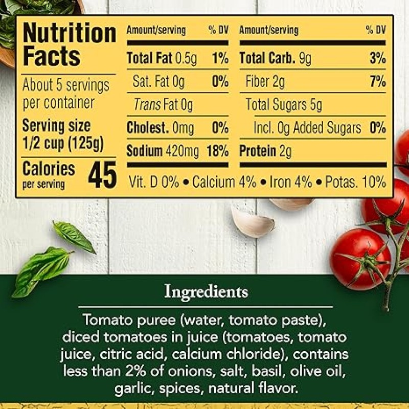Classico Tomato & Basil Pasta Sauce