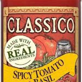 Classico Spicy Tomato & Basil Pasta Sauce 24 oz