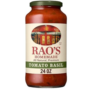 Rao's Homemade Pasta Sauce Tomato Basil Sauce Made with Italian Tomatoes