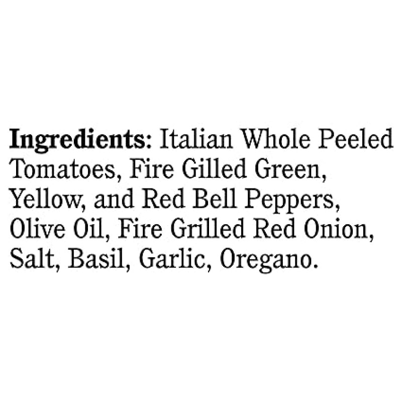 Rao's Homemade Fire Grilled Vegetable Sauce 24 oz