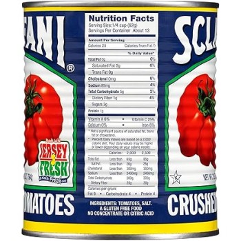 Sclafani Crushed Tomatoes 28 Ounce