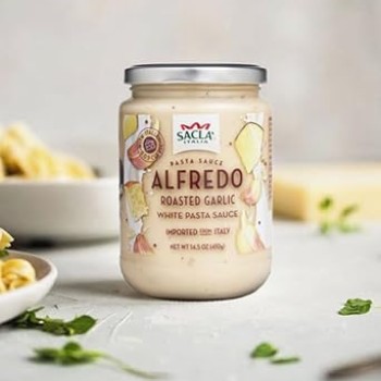 Sacla Alfredo Sauce with Roasted Garlic 14.5 oz