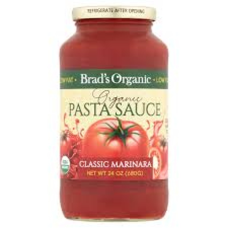 Brad’s Organic Marinara Pasta Sauce (24 oz)
