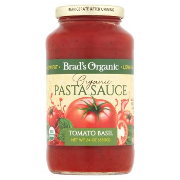 Brad's Organic Tomato Basil Pasta Sauce 24 oz