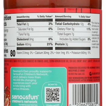 Newman's Own Marinara Pasta Sauce 24 oz