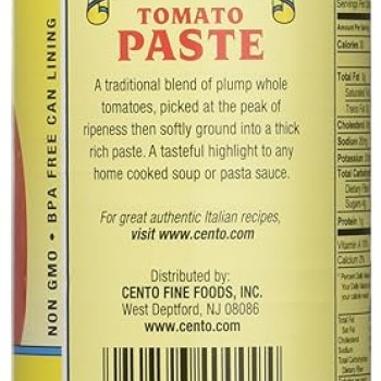 Cento Tomato Paste 6 Oz