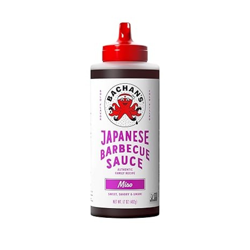 Bachan's Japanese Barbecue Sauce Miso 17 Oz