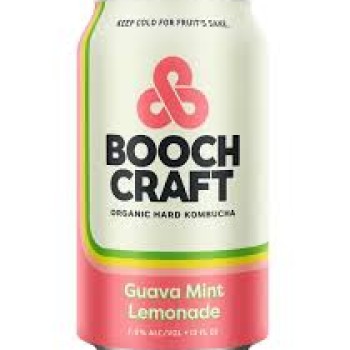 Booch Craft Guava Mint Lemonade 12 Fl Oz