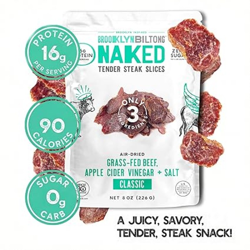 Brooklyn Biltong Naked Tender Strips