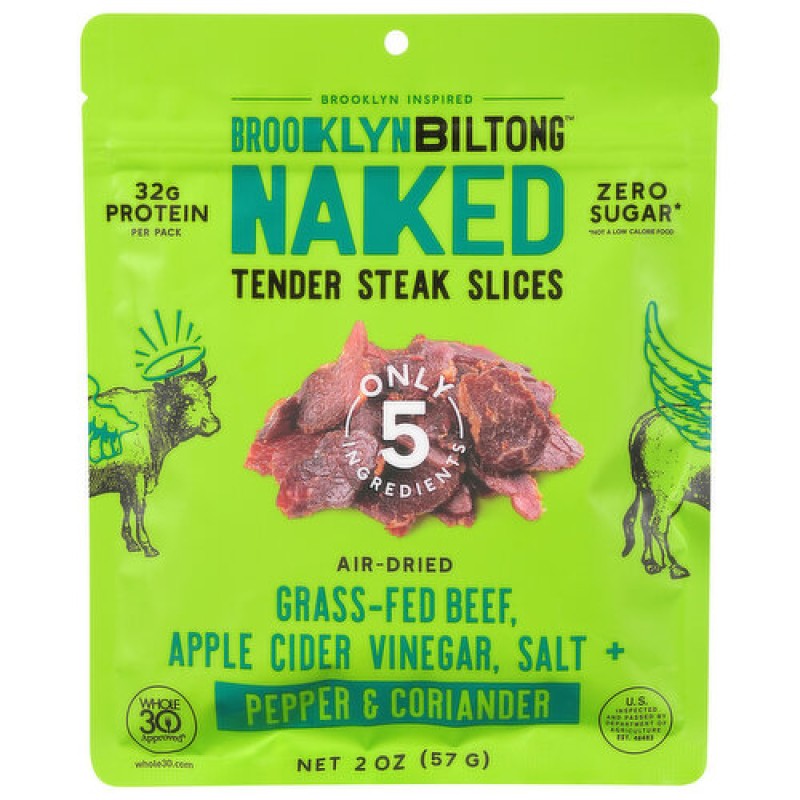 Brooklyn Biltong Naked Tender Steak Slices