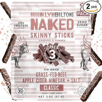 Brooklyn Biltong Naked Skinny Stick