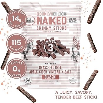 Brooklyn Biltong Naked Skinny Stick