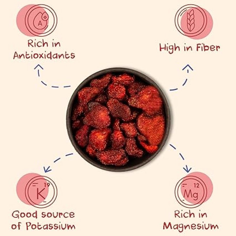 Sunny Fruit Dried Organic Strawberries