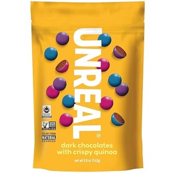 Unreal Candy Coated Chocolate Crispy Quinoa Gems