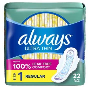 Always Ultra Thin Size 1 Regular