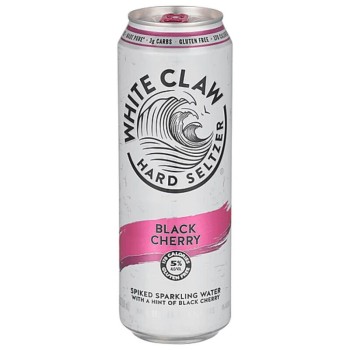 White Claw Black Cherry 19.2 Fl Oz Can