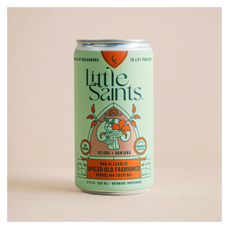 Little Saints N/A Cocktails Spiced Old Fashioned