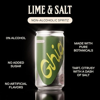 Ghia Non-Alcoholic Aperitif Lime & Salt