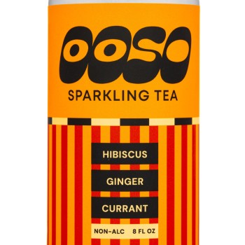 OOSO Hibiscus Ginger Currant Non-Alcoholic Sparkling Tea